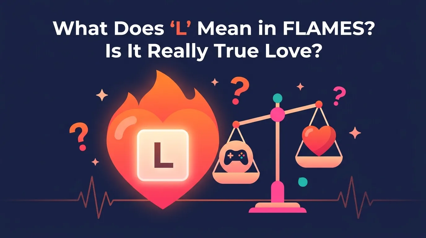 What Does L Mean in FLAMES Is It Really True Love
